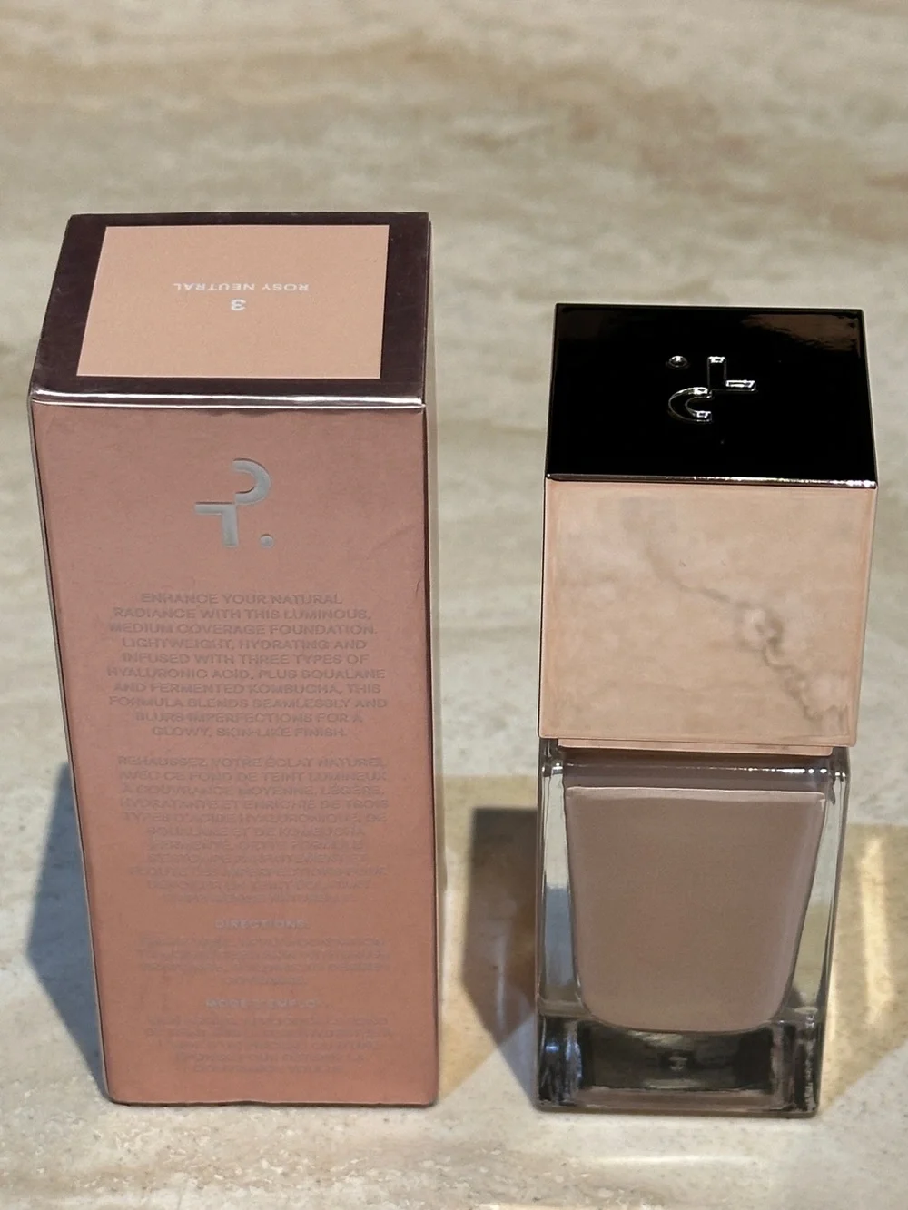 Patrick Ta Major Skin Hydra-Luxe Luminous Skin Foundation 3 Rosy Neutral